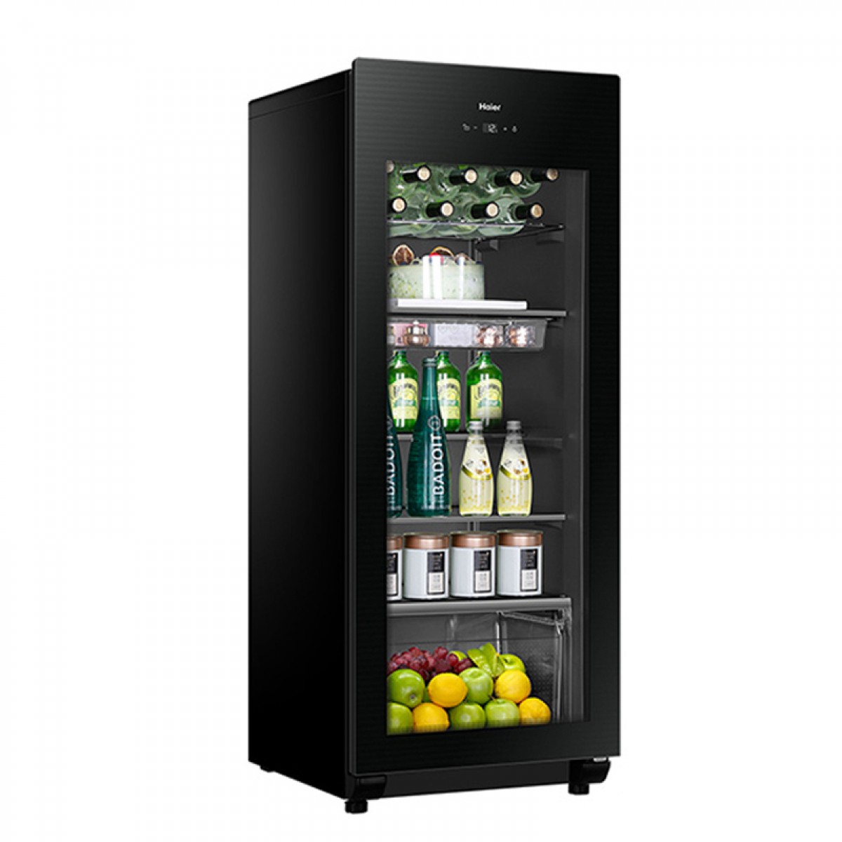 海尔（Haier）180升家用客厅办公室冷藏柜暖藏冰吧 茶叶饮料蔬果冷藏保鲜柜囤货小冰箱LC-180LH69D1 单位：台