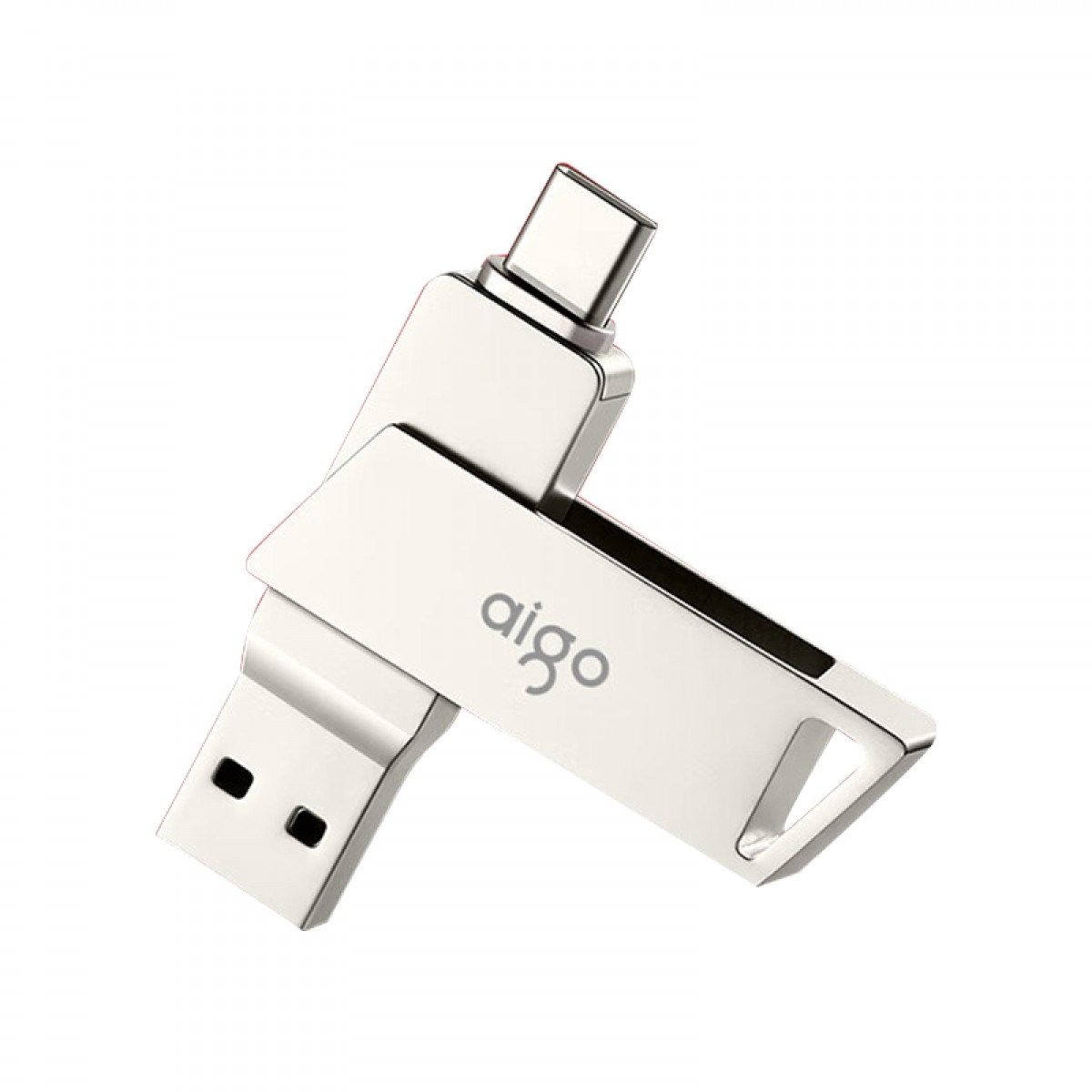 爱国者（aigo）512GB Type-C手机U盘 U350 高速两用 双接口U盘 USB3.2 OTG 安卓苹果笔记本电脑通用优盘 单位：个