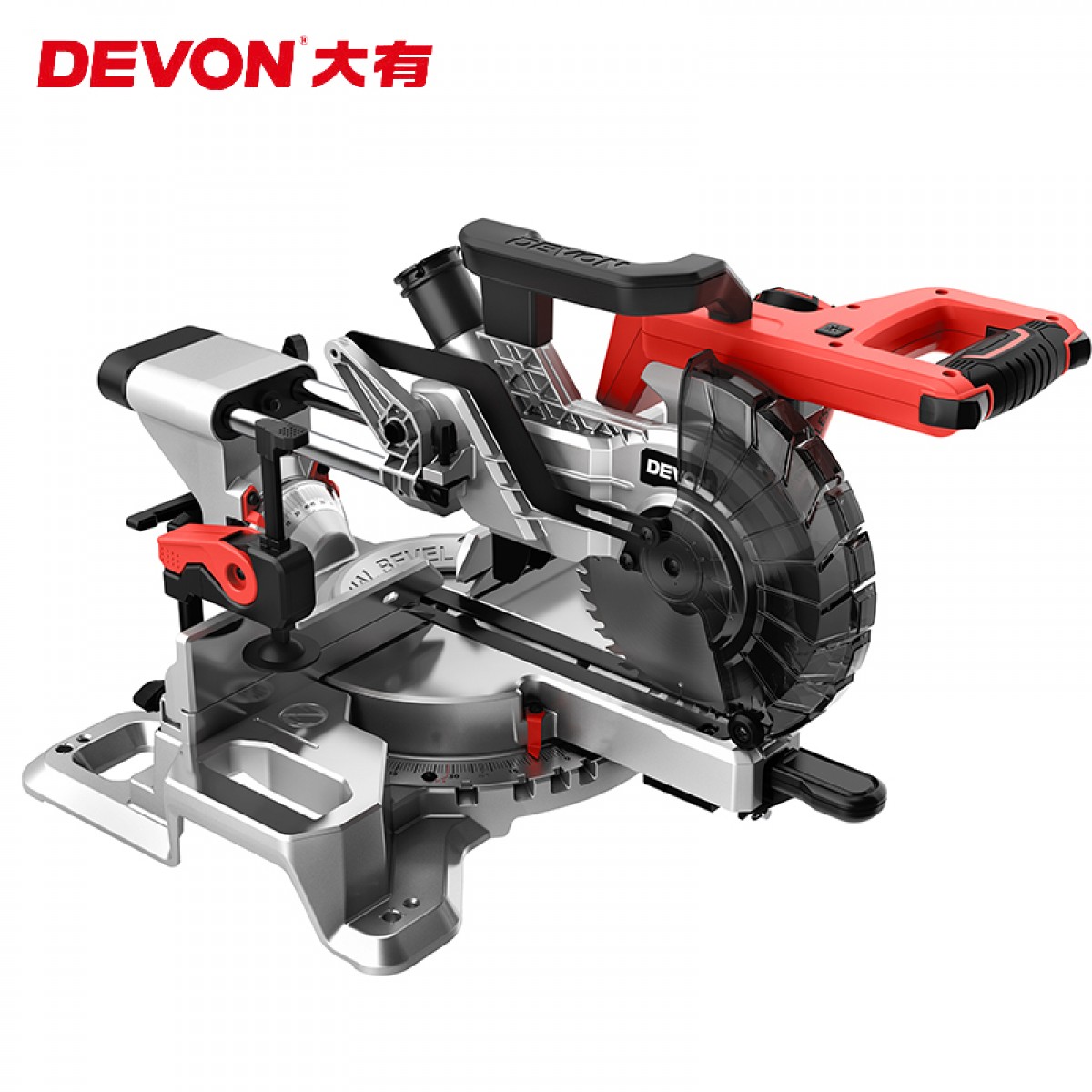 大有（Devon）拉杆式木工锂电斜切据高精度界铝机工业款6301 机头 单位：台