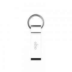爱国者（aigo）8GB USB2.0 U盘 U210 金属U盘 车载U盘 银色 一体封装 便携挂环 单位：个