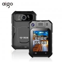 爱国者(aigo) 4G执法记录仪DSJ-AGZT8A1专业版高清夜视实时调度定位微型随身64G 单位：个