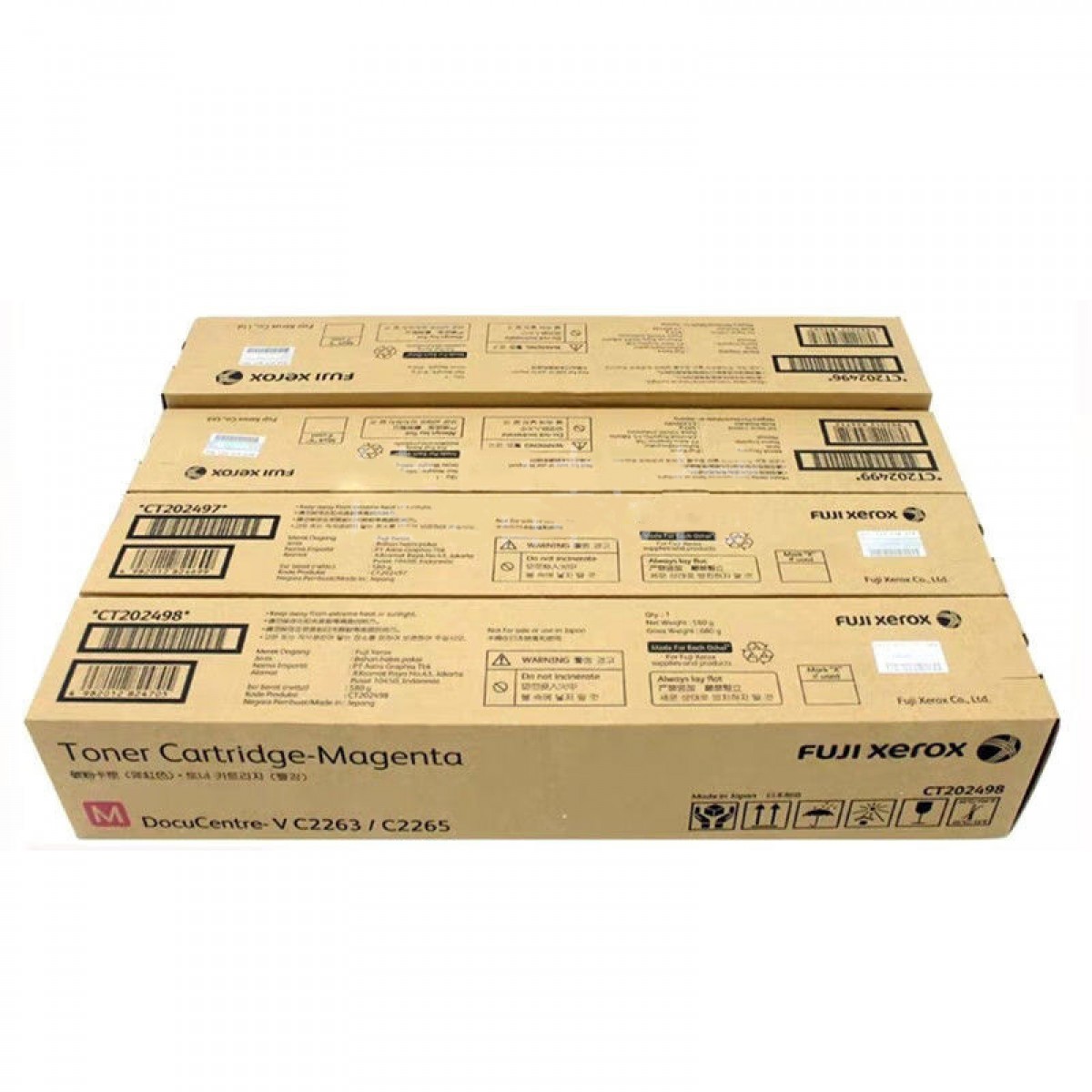 富士 富士施乐 V C2263 C2265 C2060 C3060 C2560 墨粉 四代机粉盒一套4色 单位：套