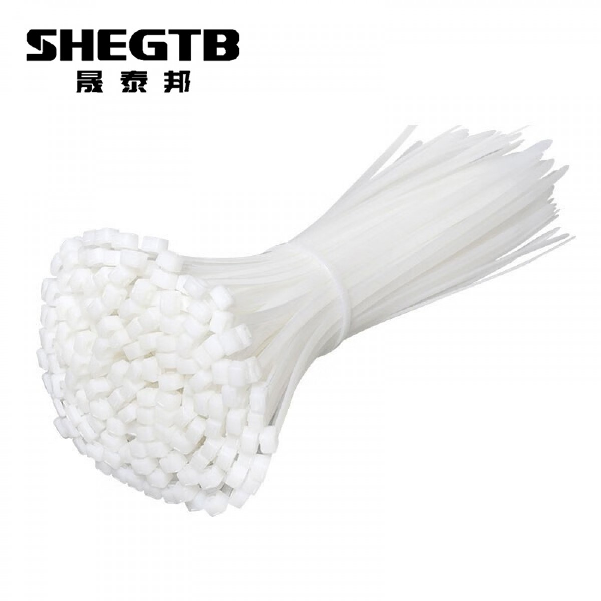 晟泰邦 扎带 线缆桌面理线束线捆扎多功能绑带 专业自锁式 透明尼龙扎带 透明 透明【150*2.5mm】 100根 ZD-11 单位：包