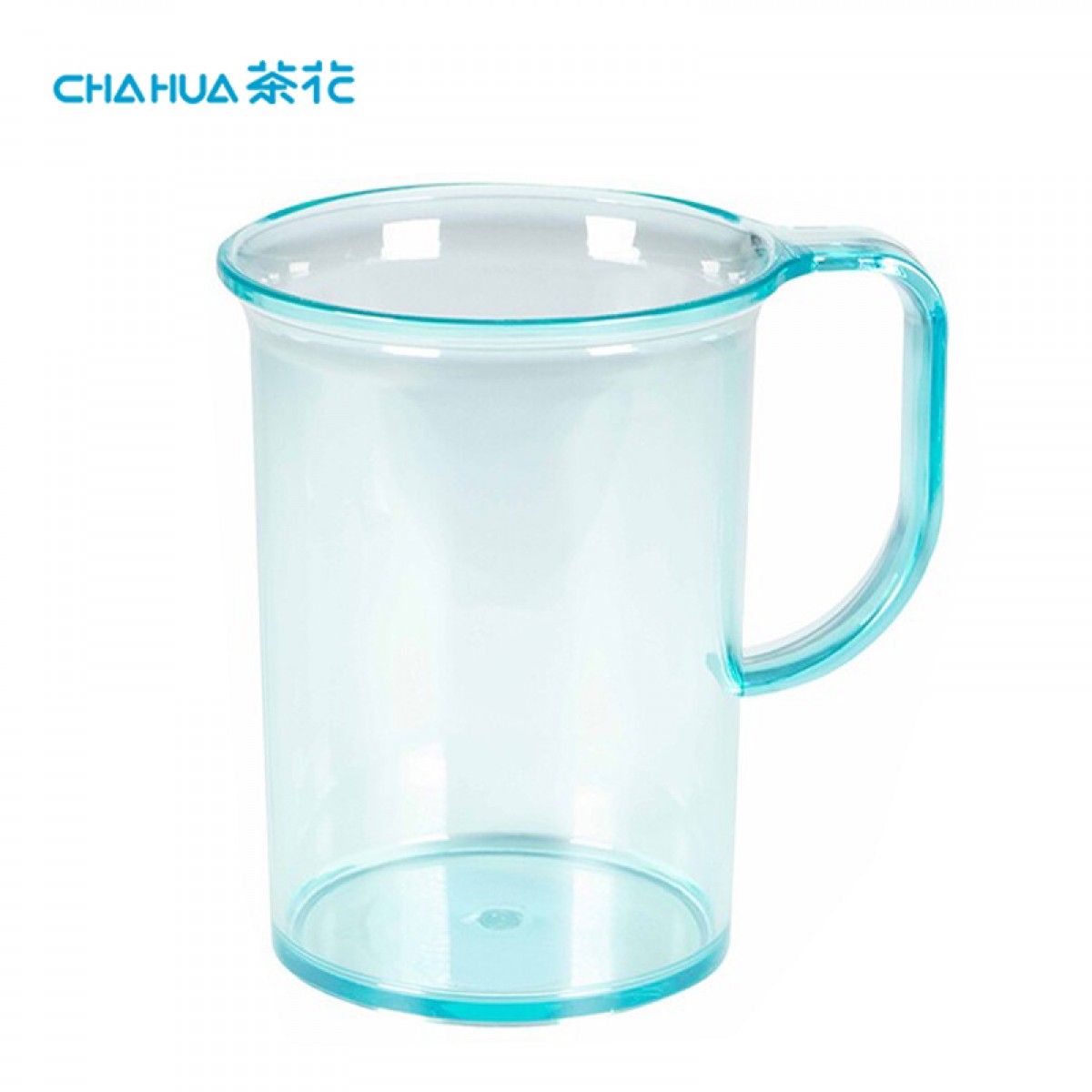 茶花 漱口杯 牙刷杯洗漱杯 刷牙杯子水杯 牙缸马克杯 1只装 蓝色 单位：只