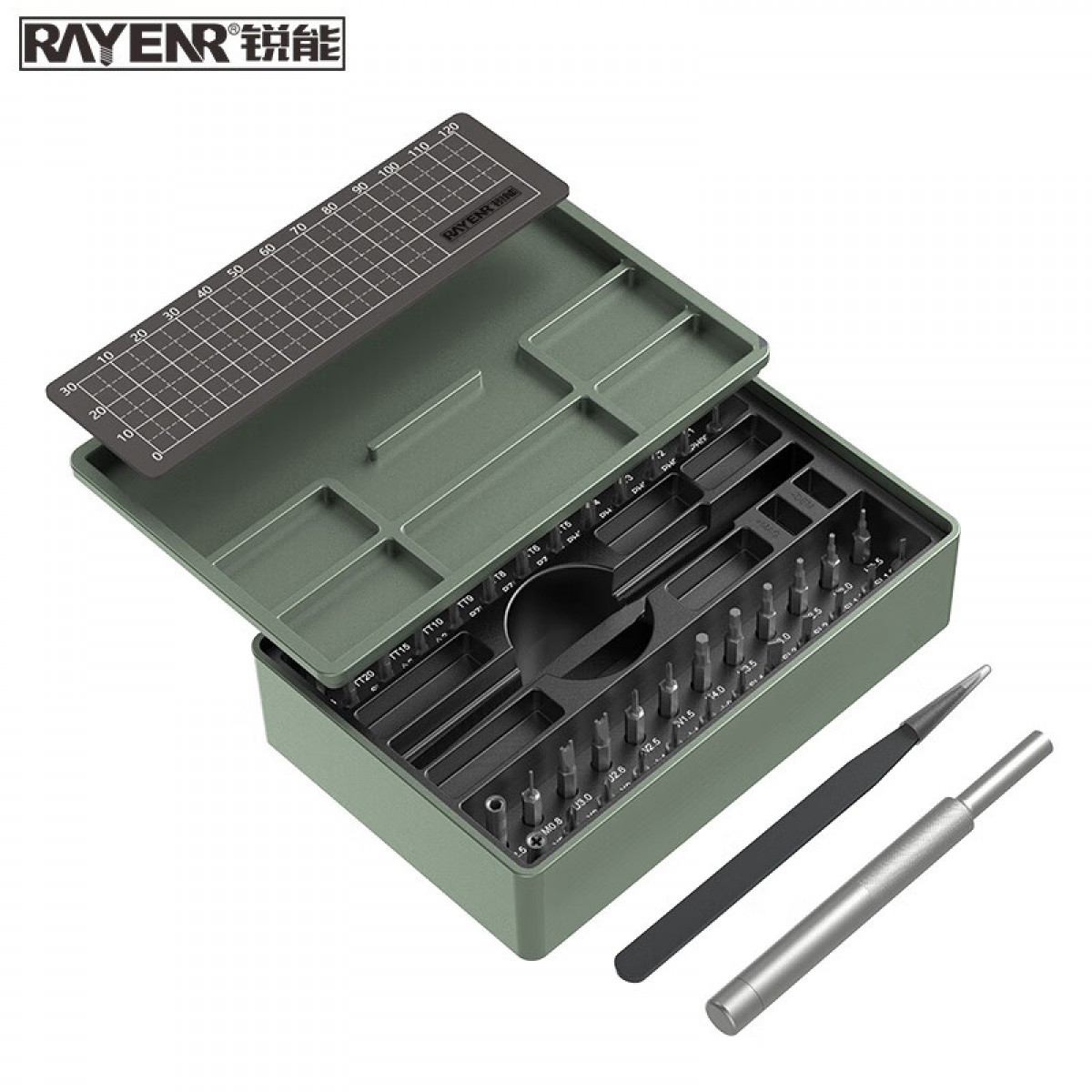 锐能 精密螺丝刀套装51件多功能电脑手机眼镜笔记本拆机工具MG-X1051 单位：个