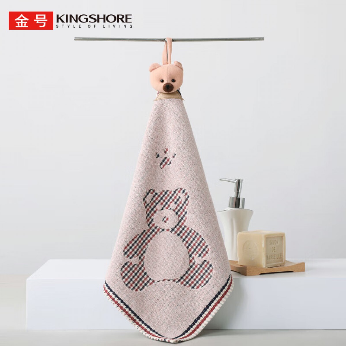 金号毛巾 A类纯棉洗脸小毛巾擦手巾童巾 幼儿园毛巾儿童方巾40*35cm 单位：条