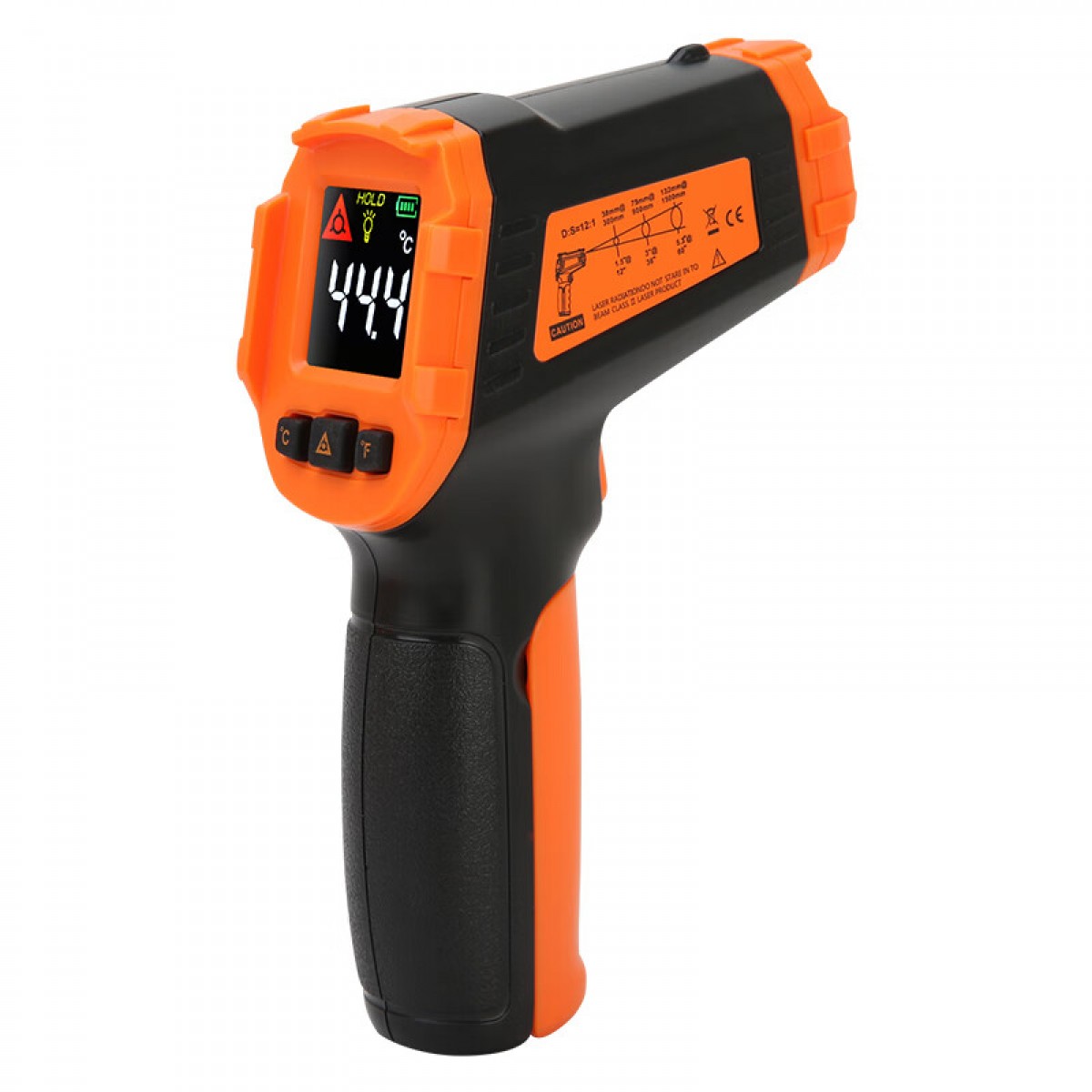 希玛 ST-390A 红外线测温仪 工业测温枪油温水温烘焙烧烤食品温度计 单位：个