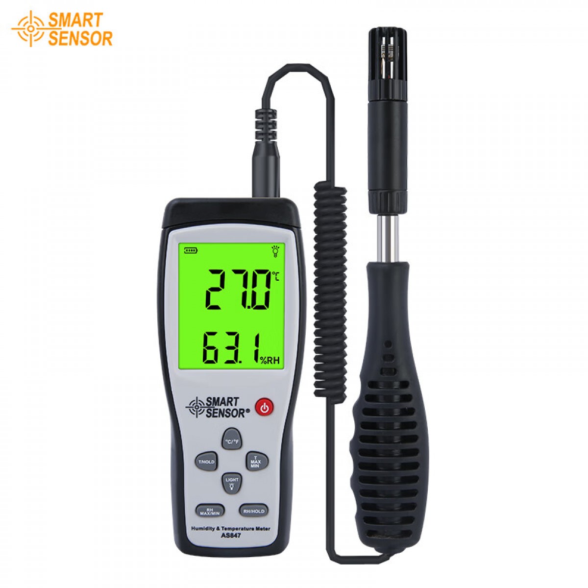 希玛 AS847手持式温湿度计 高精度工业数显温度湿度仪表 单位：个