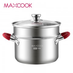 美厨（MAXCOOK）玻璃锅盖 汤锅盖 奶锅炒锅 盖子多口径可视盖 20cm-MCLP-602 单位：个