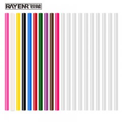 锐能高粘性热熔胶枪胶棒胶条透明彩色20支装胶棒 7mm*150mm 635901 单位：套