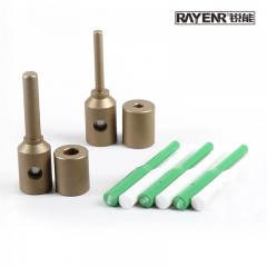 锐能 (RAYENR)PPR水管管道修补工具维修神器 补漏补孔热熔器熔接模头胶棒修补器 7+11模头+6根胶棒 NR0140 单位：套