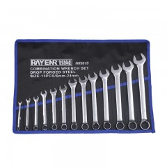 锐能 两用扳手套装 开口梅花扳手开口扳手工具扳子13件装 NR9013 单位：套