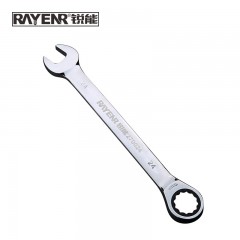 锐能 RAYENR扳手 棘轮扳手 两用开口扳手镜面快速扳手 扳手套装24mm 270024 单位：把