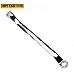 锐能 镜面梅花扳手两用8x10mm汽修双头眼镜梅花机修扳手工具 262002  单位：把