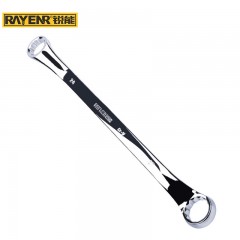 锐能镜面梅花扳手两用24x27mm汽修双头眼镜梅花机修扳手工具 262011 单位：把