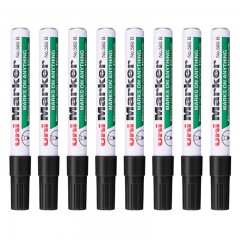 三菱（Uni）单头油性记号笔马克笔 斜头方嘴大头笔 580B 黑色12支装 单位：盒