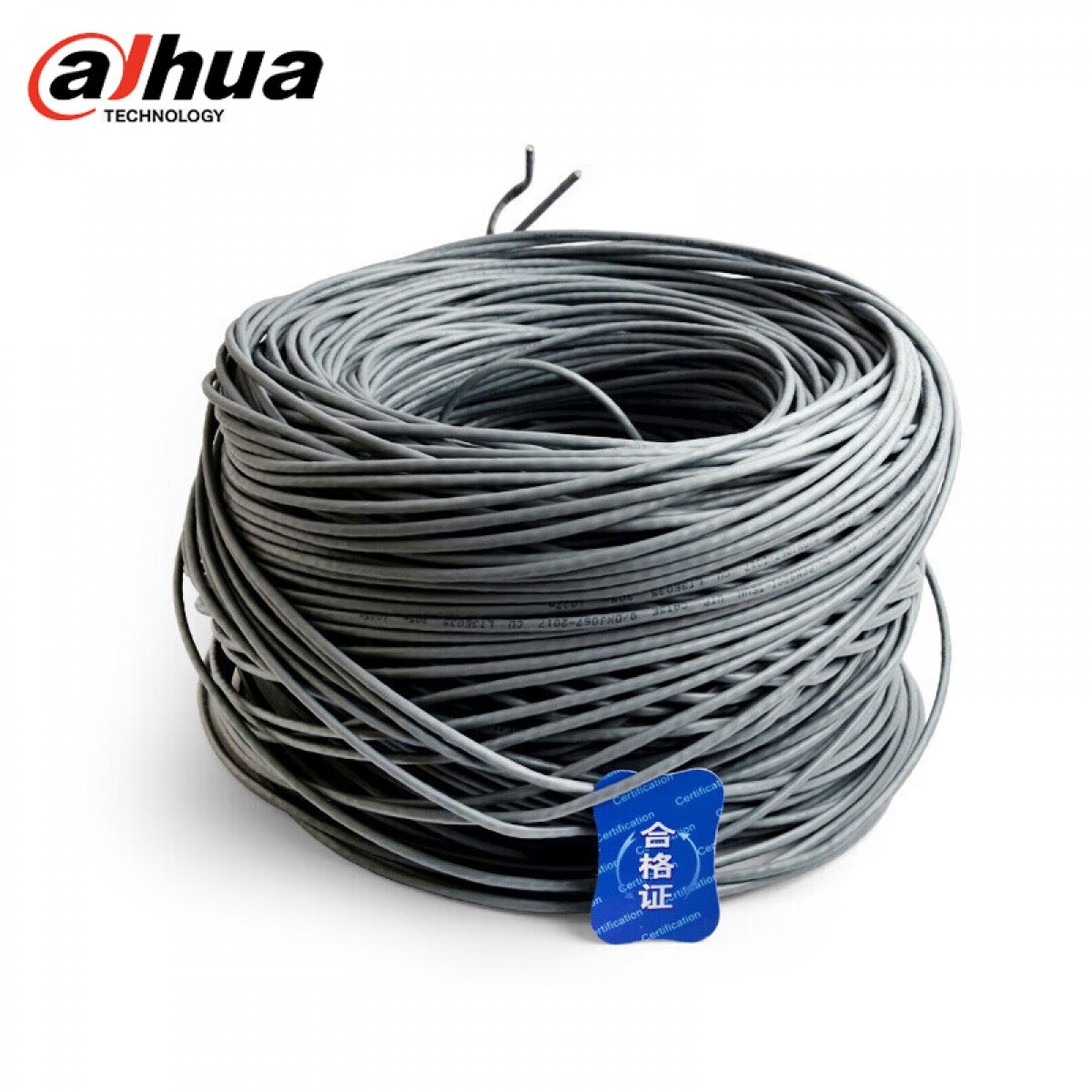 大华（dahua）超五类网线 工程级无氧铜箱线 百兆网络双绞线 工程 监控 家装用 305米/箱 单位：箱