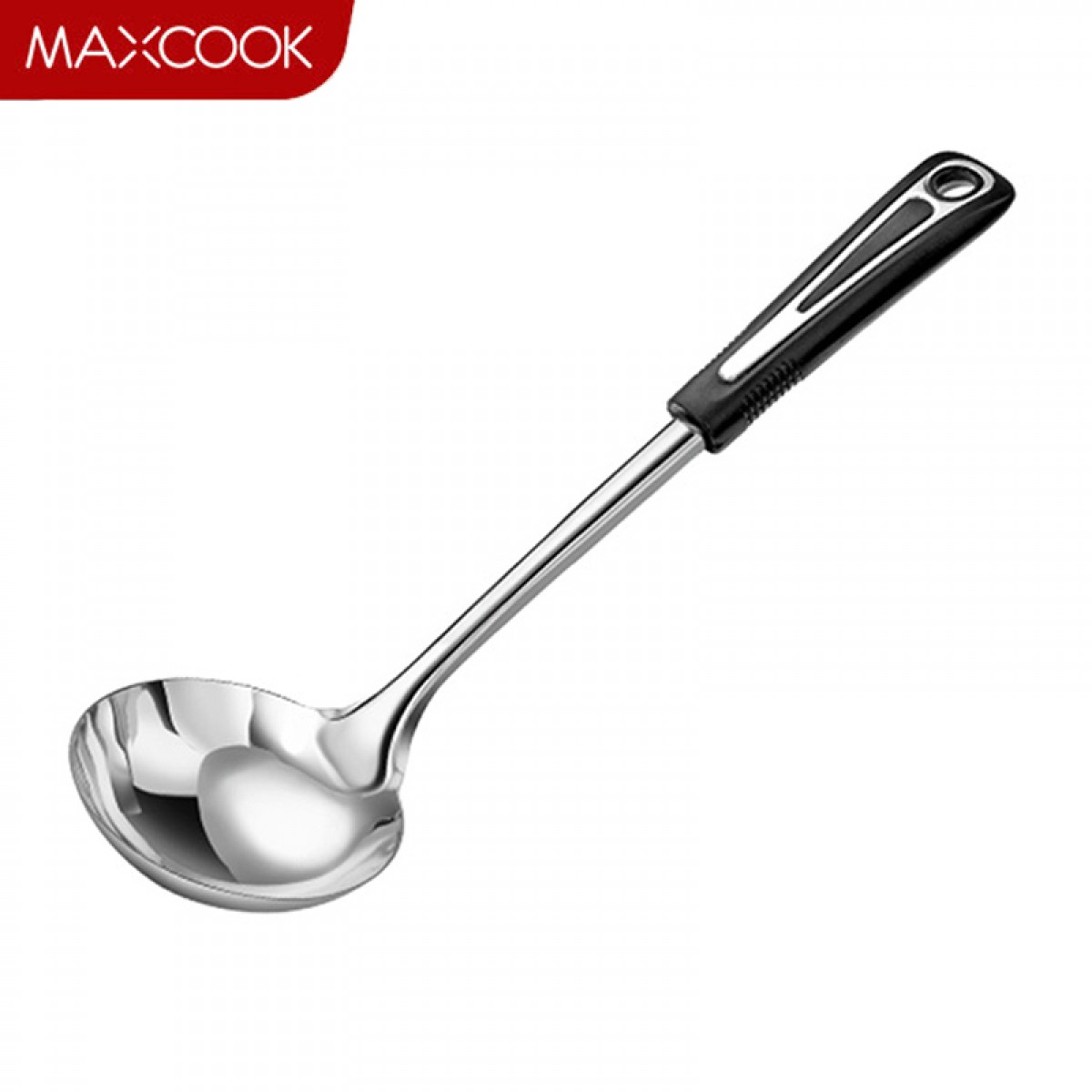 美厨（maxcook）汤勺 不锈钢大汤勺加厚 月之星系列MYX-02 单位：个