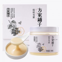 方家铺子 椴树雪蜜500g 东北黑蜂 冲调水饮蜂蜜 椴树蜜 始于1906 单位：罐