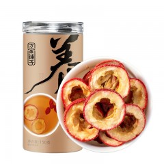 方家铺子 山楂干150g 去核无籽山楂片 山楂圈 花果茶养生茶 酸梅汤原材料 始于1906 单位：罐