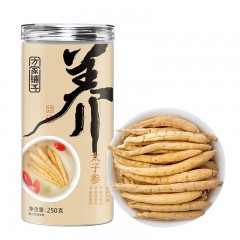 方家铺子 太子参250g 孩儿参 童参 可磨粉养生茶麦冬枸杞石斛煲汤食材 始于1906 单位：罐