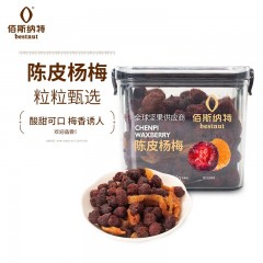 佰斯纳特（bestnut） 陈皮杨梅370g/罐 蜜饯果干零食小吃水果干果脯办公室小吃 【陈皮杨梅】370g/罐 单位：罐