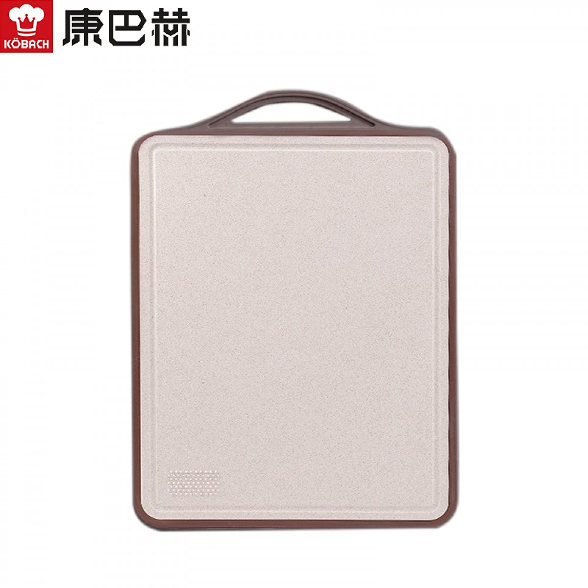 康巴赫 抗菌双面菜板抗菌不锈钢谷物纤维双面砧板切菜板擀面板案板 抗菌双面菜板 单位：个