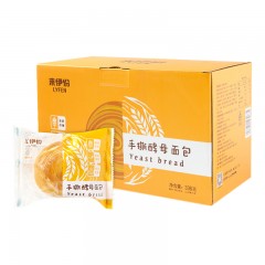 来伊份 手撕酵母面包粗粮早代餐饱腹面包 手撕酵母面包330g 单位：箱