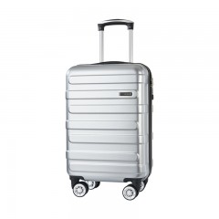 大洋洲·袋鼠 旅行箱万向轮拉杆箱大容量行李箱登机密码箱DS-R010 银色 20寸 单位：个