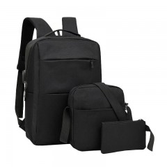 OCEANIA ROO双肩包三件套 DS-5032 黑色 单位：套