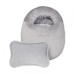 彩虹暖脚宝可拆洗热水袋暖脚神器暖足宝电热宝电暖鞋办公室加热暖脚垫 【快速储热】品质灰 单位：个