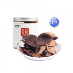新宝堂 陈皮十年新会陈皮广东特产泡茶10年养生陈皮茶罐装50克 单位：罐