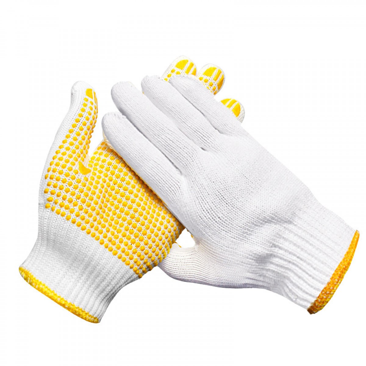 谋福 CNMF 线手套 8032 棉线手套 耐磨耐用 （点珠手套一副装） 单位：副