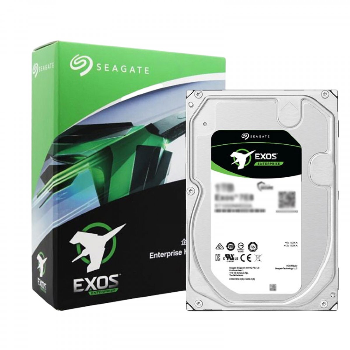 希捷（SEAGATE） 企业级硬盘 服务器机械硬盘 垂直 PMR CMR SATA 银河7200转 10TB【ST10000NM017B】 单位：个
