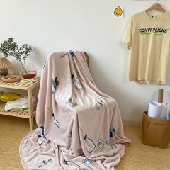 伊伊爱 Y0HG02100049亲肤牛奶绒毛毯200*230cm