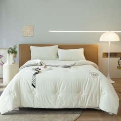 伊伊爱 全棉提花贡缎棉花秋冬被 220*240cm/BZ0TDC2201156 总重7.2斤