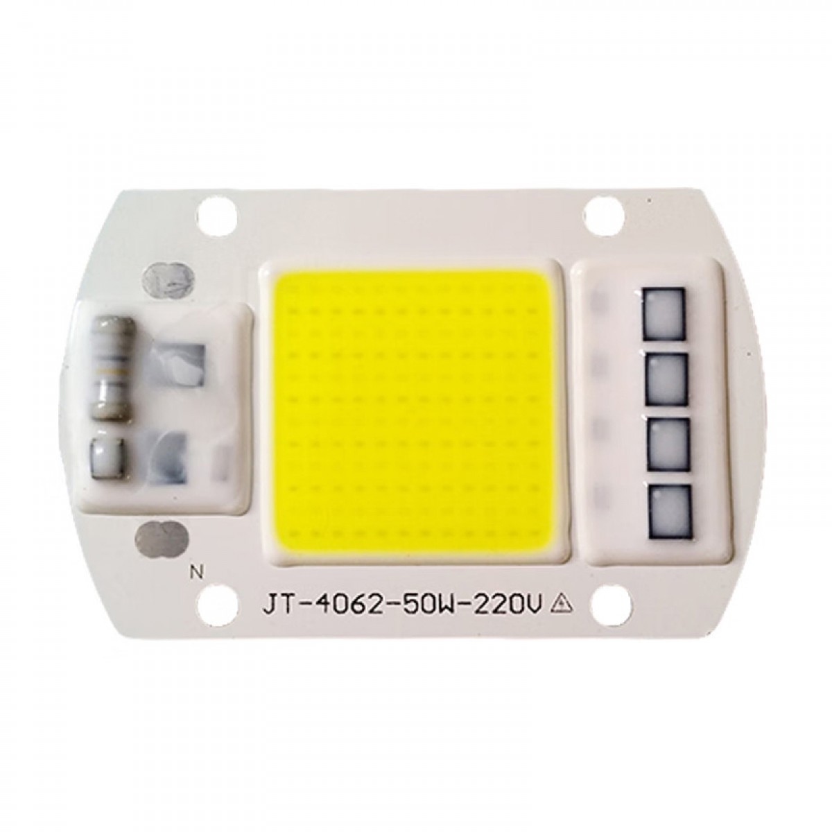 邦耀电力 免驱动集成led光源灯珠 50W 60mm*40mm 灯珠25mm*25mm 单位：个