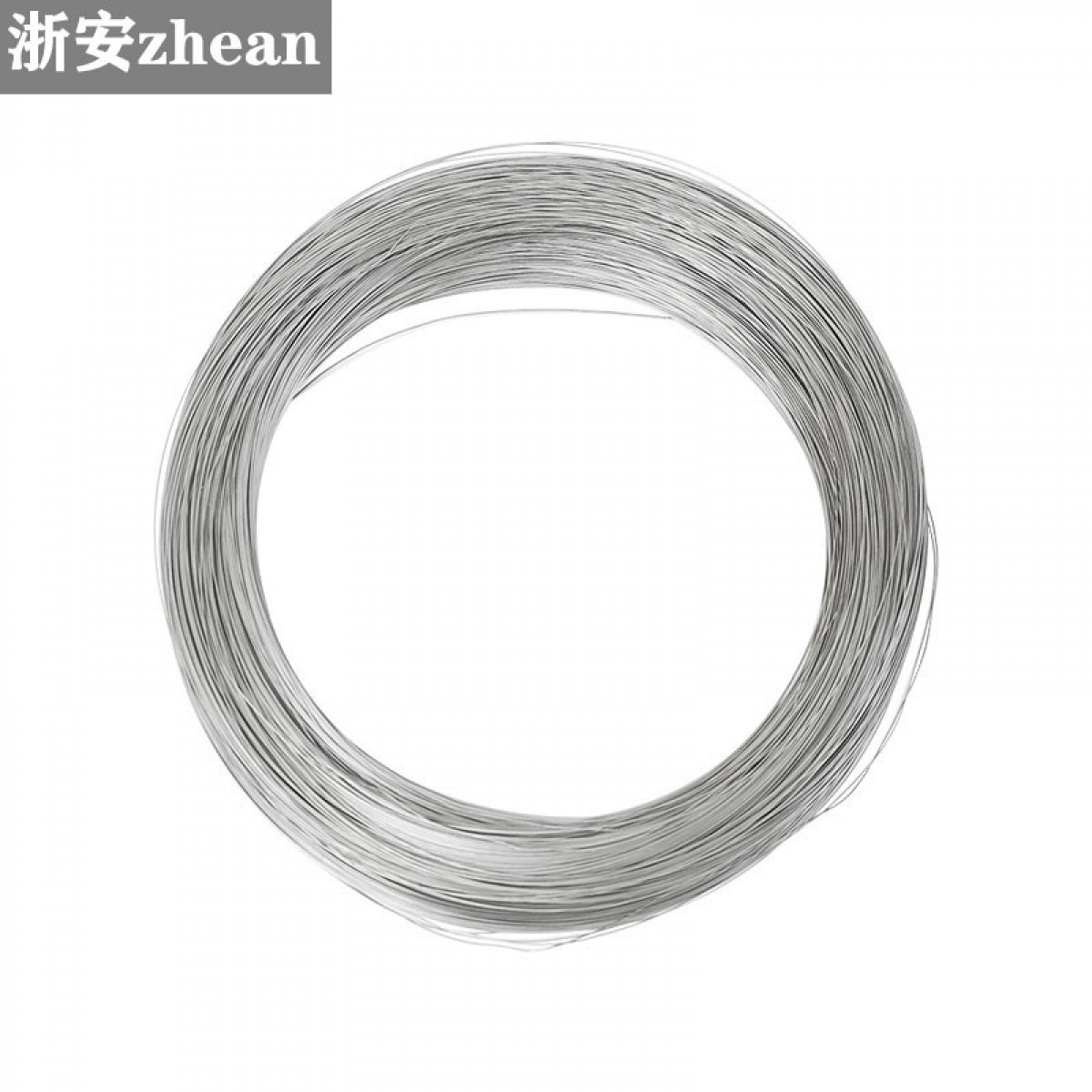 浙安【2毫米粗 中硬丝（20米）】单根单股钢丝 304不锈钢钢丝线0.8mm2毫米细软铁丝硬丝线 单位：根