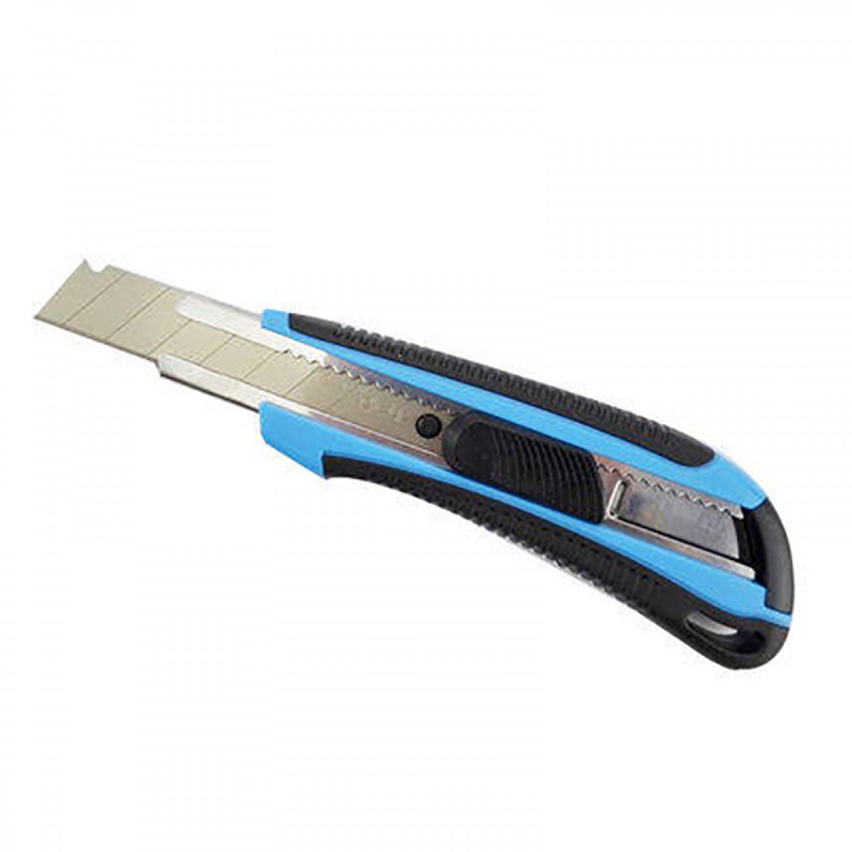 得力（deli） 美工刀大号刀片18mm刀架裁纸刀锋利壁纸刀工具刀全包胶 2064蓝【1把】 单位：把