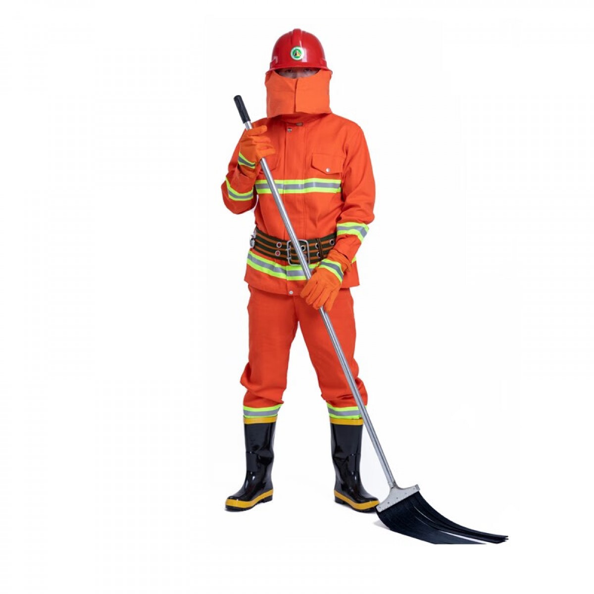 浙安【四号扑火工具黑色胶皮】三号打火拖把森林防火工具2号钢丝打火鞭四号消防橡胶打火把 单位：把