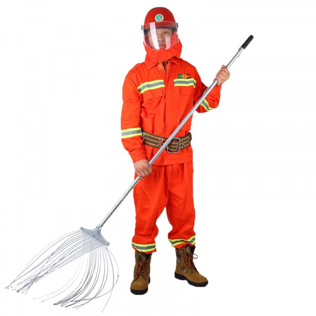 浙安 【三号打火工具20根钢丝】三号打火拖把森林防火工具2号钢丝打火鞭四号消防橡胶打火把 单位：把