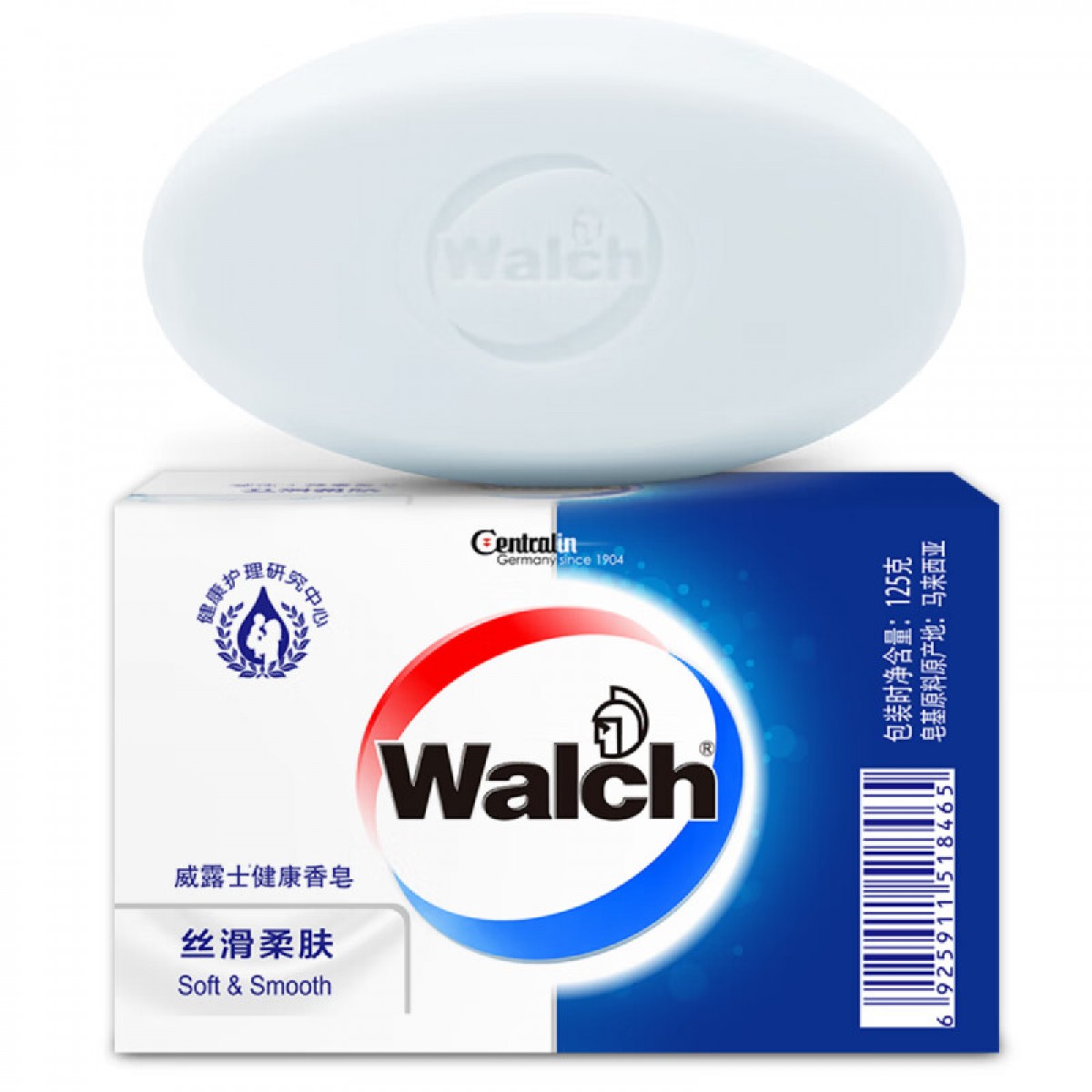 威露士 健康香皂125g/盒  丝柔滑肤（单盒） 单位：盒