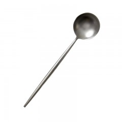 多样屋（TAYOHYA） 不锈钢西餐具四件套餐具套装刀叉勺套装送礼自用礼盒 爵西餐具餐勺-银 单位：个