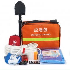 援邦 地震包 急救包防灾应急包户外家庭战备应急物资储备地震救援便携医疗包医药包 简易版 单位：套