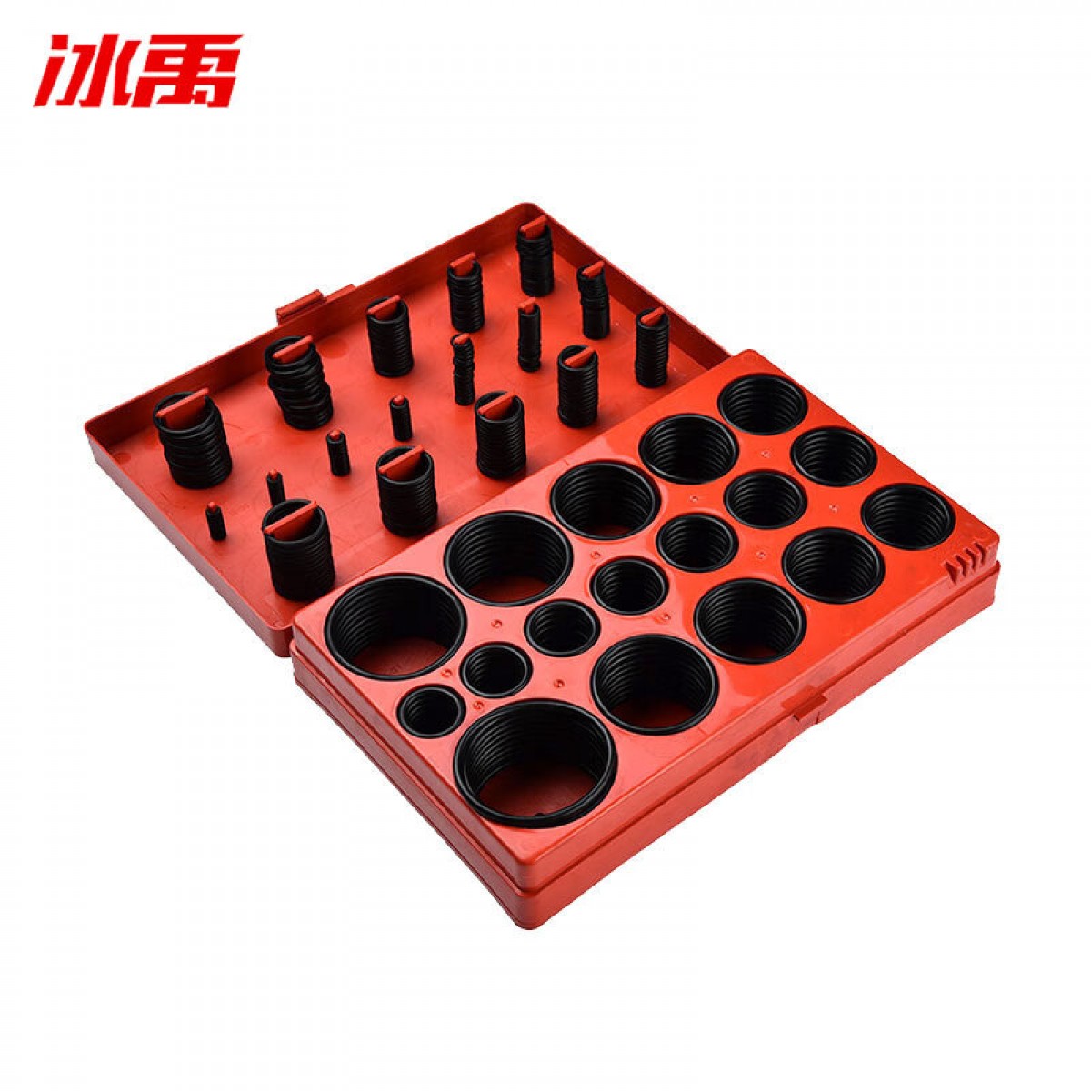 冰禹 密封圈O型圈组套 密封件密封圈 O型圈组套 红盒419PC 单位：盒