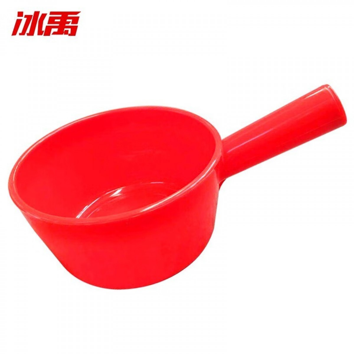 冰禹 BYA-339 加厚水勺水瓢储水工具 耐摔塑料红色水舀 大号200*105mm 单位：个