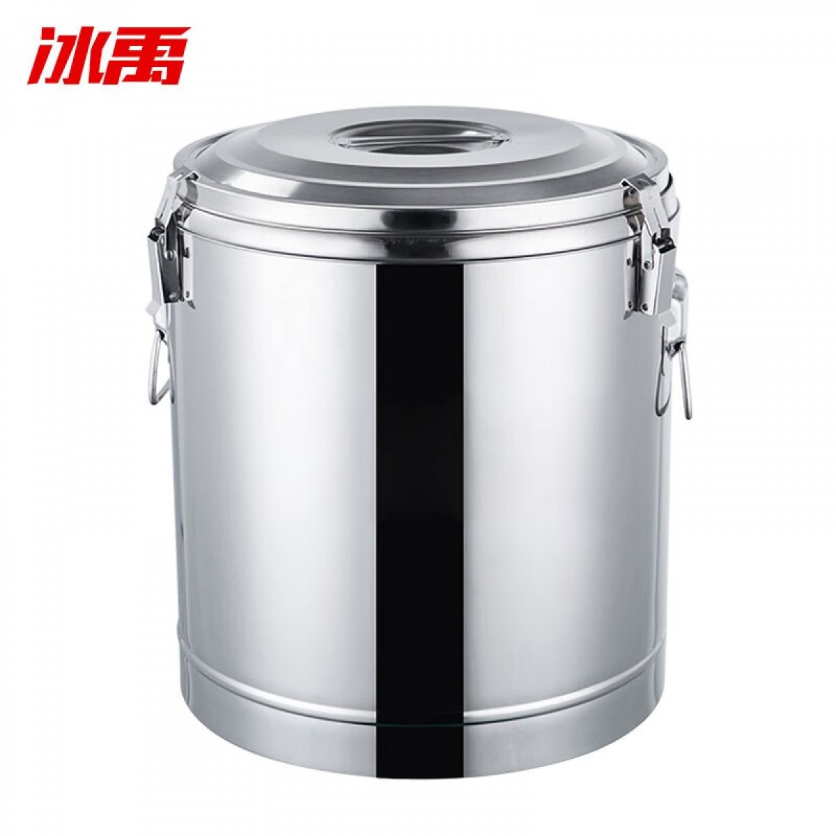 冰禹 BYlj-332 201不锈钢保温桶 商用饭桶豆浆桶汤桶保温保冷 无龙头10L 单位：个