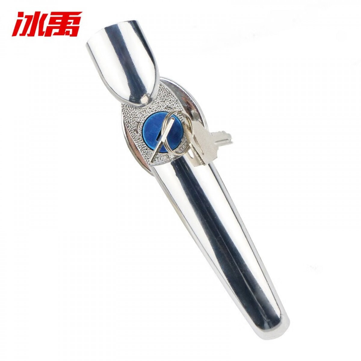 冰禹 BYA-36 电柜门把锁 配电箱配电柜户外门锁 柜门锁锌合金 长款308-2 单位：个