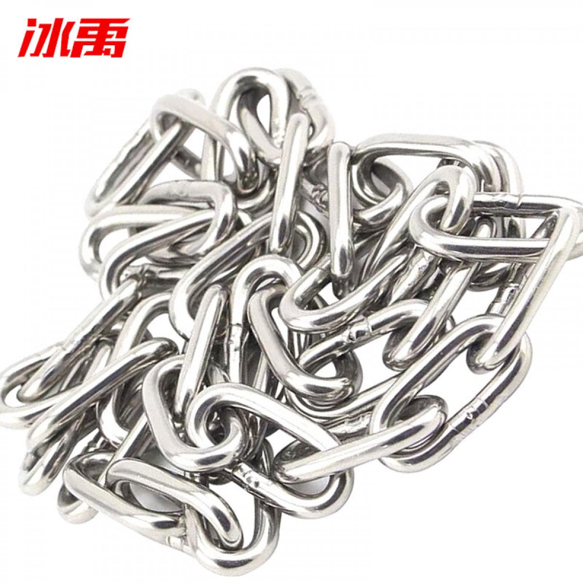 冰禹 BY-795 304不锈钢链条 护栏秋千宠物狗铁链子 锚链 2MM 15米/卷 单位：卷