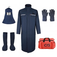 诚格 C&G ArcPro-RBkit-DP40卡防电弧服大袍套装 腿套 手套 面屏 （尺码：S-3XL） 单位：套